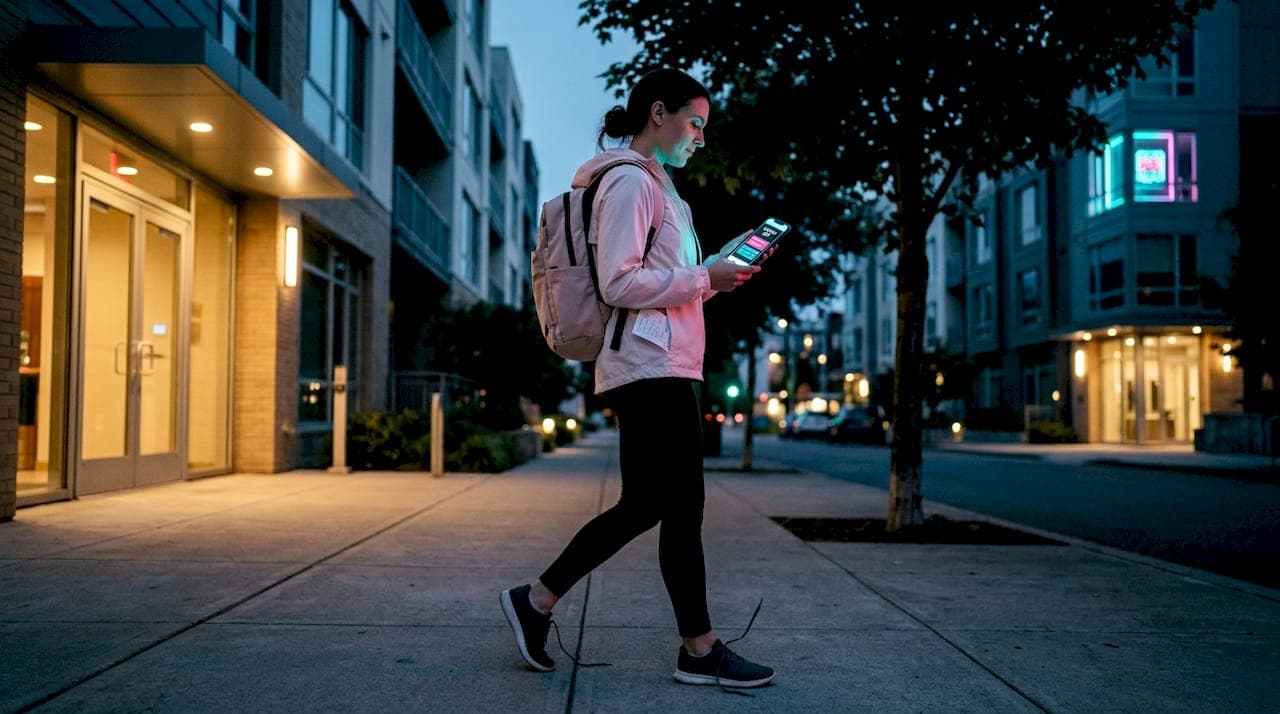 Walking Alone Safety App Guide for Women and Youth